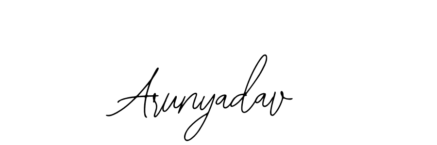 The best way (Bearetta-2O07w) to make a short signature is to pick only two or three words in your name. The name Arunyadav include a total of six letters. For converting this name. Arunyadav signature style 12 images and pictures png