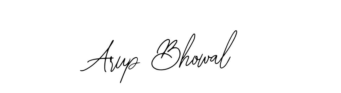 Design your own signature with our free online signature maker. With this signature software, you can create a handwritten (Bearetta-2O07w) signature for name Arup Bhowal. Arup Bhowal signature style 12 images and pictures png