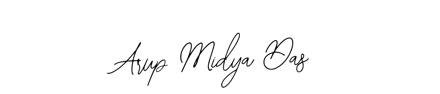 Use a signature maker to create a handwritten signature online. With this signature software, you can design (Bearetta-2O07w) your own signature for name Arup Midya Das. Arup Midya Das signature style 12 images and pictures png
