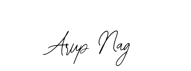 You should practise on your own different ways (Bearetta-2O07w) to write your name (Arup Nag) in signature. don't let someone else do it for you. Arup Nag signature style 12 images and pictures png