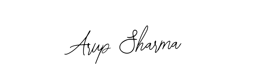 Also we have Arup Sharma name is the best signature style. Create professional handwritten signature collection using Bearetta-2O07w autograph style. Arup Sharma signature style 12 images and pictures png