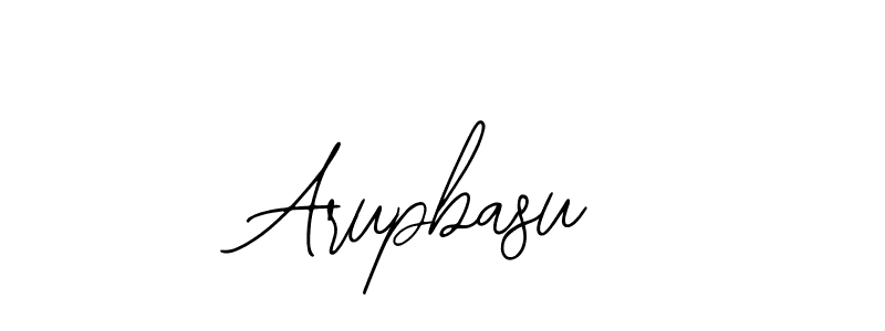 Use a signature maker to create a handwritten signature online. With this signature software, you can design (Bearetta-2O07w) your own signature for name Arupbasu. Arupbasu signature style 12 images and pictures png
