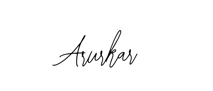 Design your own signature with our free online signature maker. With this signature software, you can create a handwritten (Bearetta-2O07w) signature for name Arurkar. Arurkar signature style 12 images and pictures png