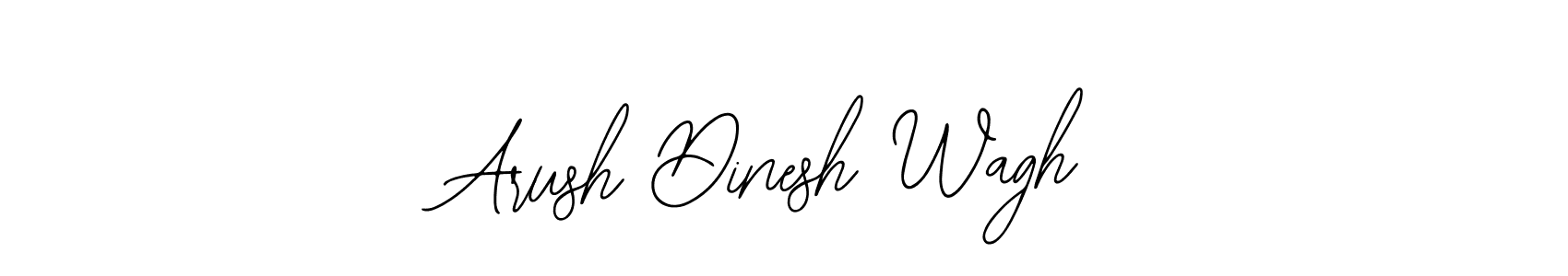 Arush Dinesh Wagh stylish signature style. Best Handwritten Sign (Bearetta-2O07w) for my name. Handwritten Signature Collection Ideas for my name Arush Dinesh Wagh. Arush Dinesh Wagh signature style 12 images and pictures png