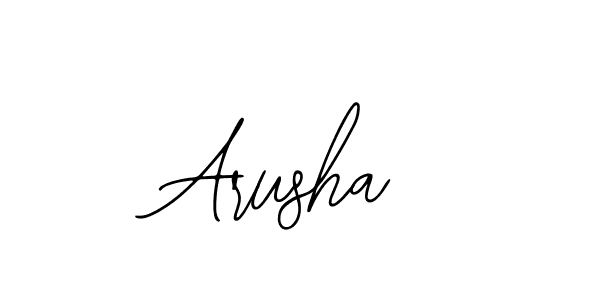 How to make Arusha signature? Bearetta-2O07w is a professional autograph style. Create handwritten signature for Arusha name. Arusha signature style 12 images and pictures png