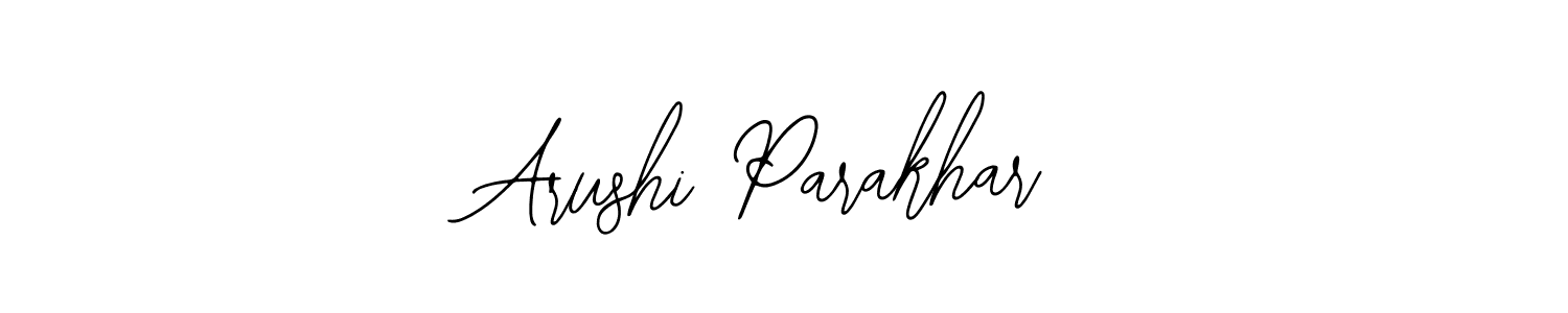 Create a beautiful signature design for name Arushi Parakhar. With this signature (Bearetta-2O07w) fonts, you can make a handwritten signature for free. Arushi Parakhar signature style 12 images and pictures png