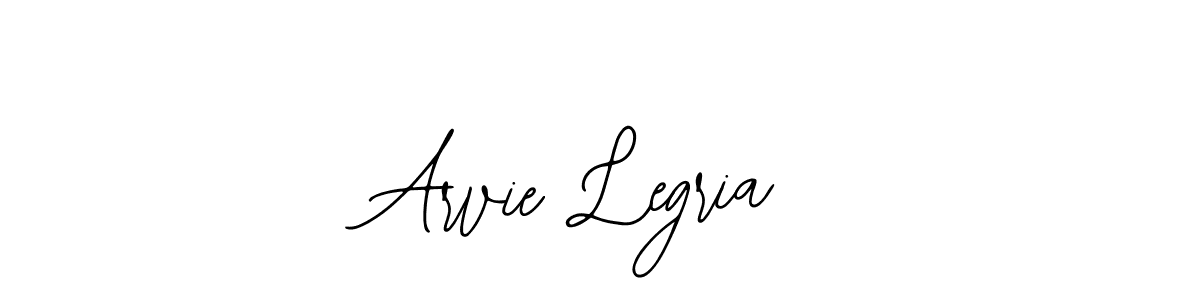 if you are searching for the best signature style for your name Arvie Legria. so please give up your signature search. here we have designed multiple signature styles  using Bearetta-2O07w. Arvie Legria signature style 12 images and pictures png