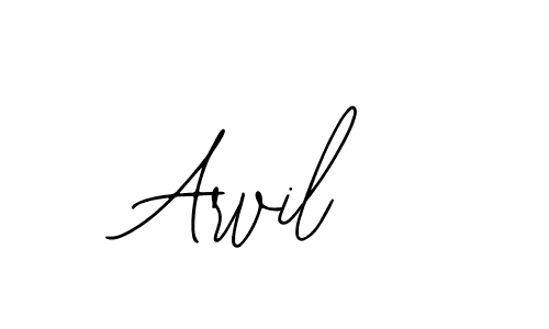 Use a signature maker to create a handwritten signature online. With this signature software, you can design (Bearetta-2O07w) your own signature for name Arvil. Arvil signature style 12 images and pictures png