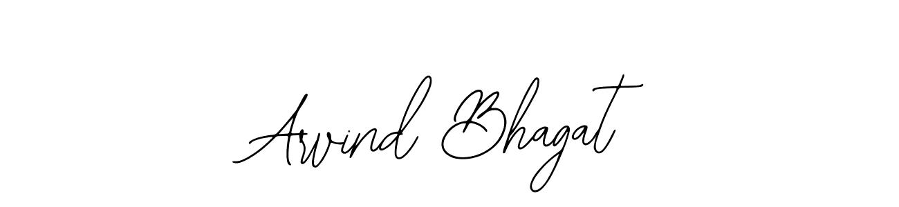 You should practise on your own different ways (Bearetta-2O07w) to write your name (Arvind Bhagat) in signature. don't let someone else do it for you. Arvind Bhagat signature style 12 images and pictures png