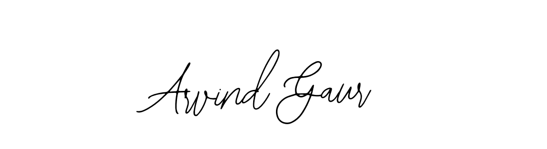 Make a beautiful signature design for name Arvind Gaur. With this signature (Bearetta-2O07w) style, you can create a handwritten signature for free. Arvind Gaur signature style 12 images and pictures png