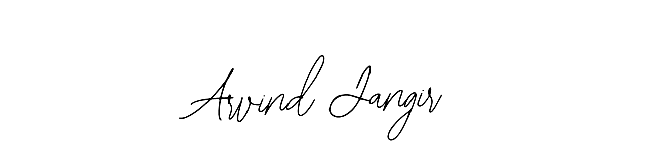Create a beautiful signature design for name Arvind Jangir. With this signature (Bearetta-2O07w) fonts, you can make a handwritten signature for free. Arvind Jangir signature style 12 images and pictures png