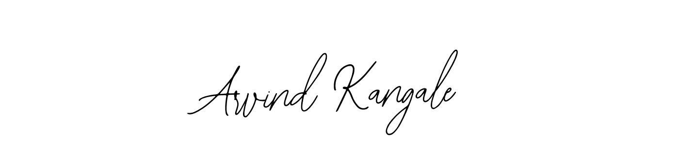 Create a beautiful signature design for name Arvind Kangale. With this signature (Bearetta-2O07w) fonts, you can make a handwritten signature for free. Arvind Kangale signature style 12 images and pictures png