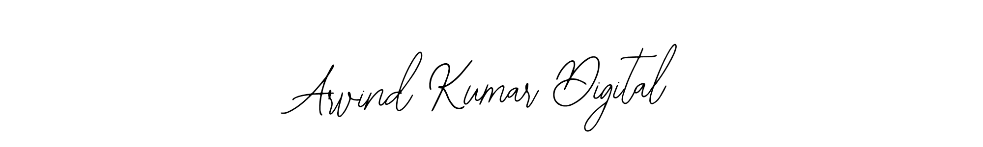 Create a beautiful signature design for name Arvind Kumar Digital. With this signature (Bearetta-2O07w) fonts, you can make a handwritten signature for free. Arvind Kumar Digital signature style 12 images and pictures png