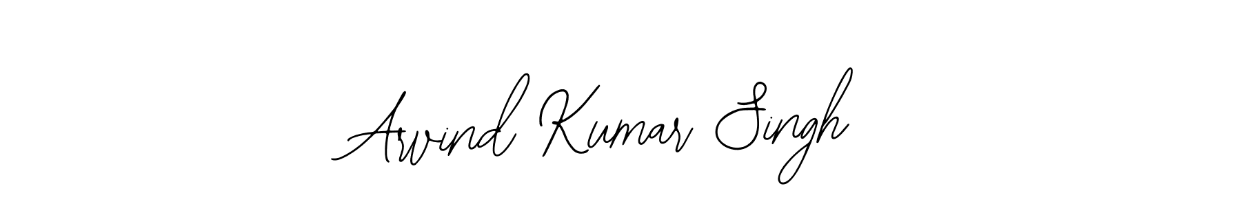 Also we have Arvind Kumar Singh name is the best signature style. Create professional handwritten signature collection using Bearetta-2O07w autograph style. Arvind Kumar Singh signature style 12 images and pictures png