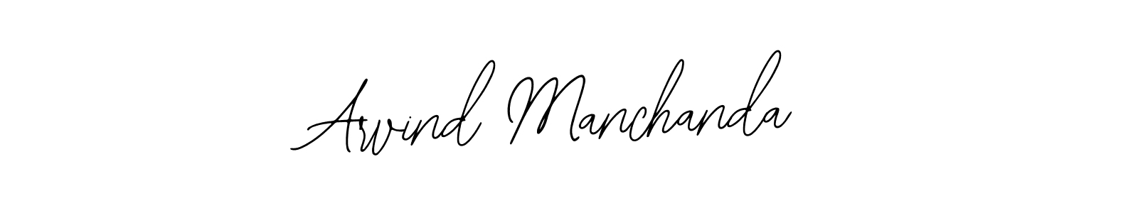 How to make Arvind Manchanda signature? Bearetta-2O07w is a professional autograph style. Create handwritten signature for Arvind Manchanda name. Arvind Manchanda signature style 12 images and pictures png