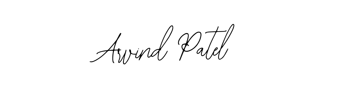 Also we have Arvind Patel name is the best signature style. Create professional handwritten signature collection using Bearetta-2O07w autograph style. Arvind Patel signature style 12 images and pictures png