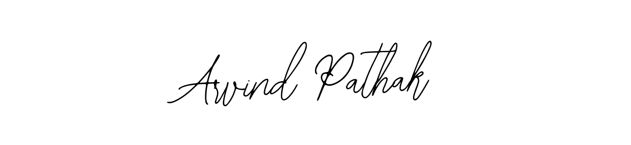 Make a beautiful signature design for name Arvind Pathak. With this signature (Bearetta-2O07w) style, you can create a handwritten signature for free. Arvind Pathak signature style 12 images and pictures png