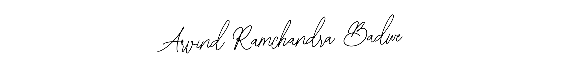 Similarly Bearetta-2O07w is the best handwritten signature design. Signature creator online .You can use it as an online autograph creator for name Arvind Ramchandra Badwe. Arvind Ramchandra Badwe signature style 12 images and pictures png