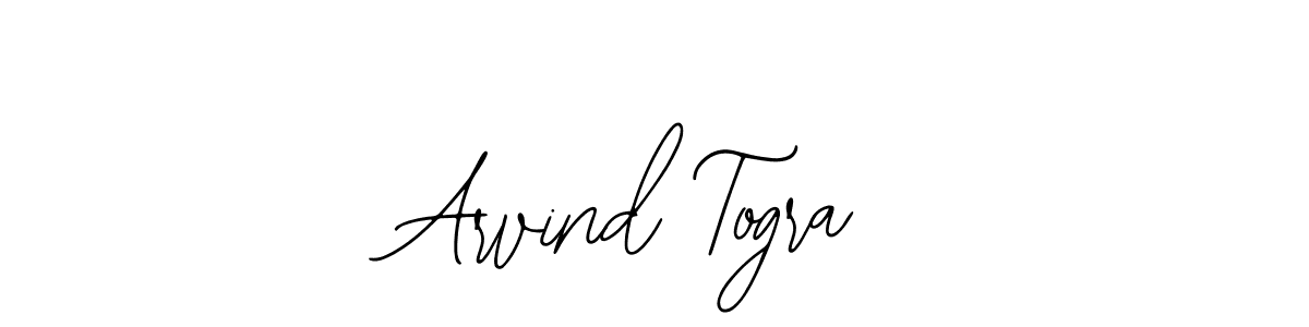 Similarly Bearetta-2O07w is the best handwritten signature design. Signature creator online .You can use it as an online autograph creator for name Arvind Togra. Arvind Togra signature style 12 images and pictures png