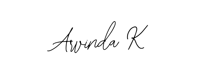 Design your own signature with our free online signature maker. With this signature software, you can create a handwritten (Bearetta-2O07w) signature for name Arvinda K. Arvinda K signature style 12 images and pictures png