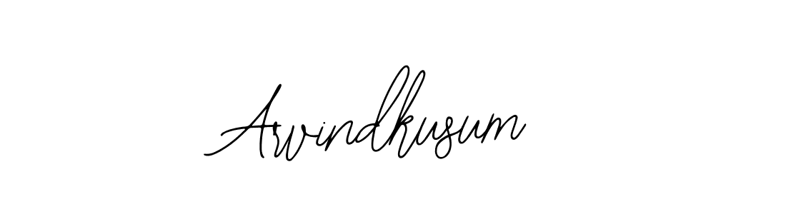 Make a beautiful signature design for name Arvindkusum. With this signature (Bearetta-2O07w) style, you can create a handwritten signature for free. Arvindkusum signature style 12 images and pictures png