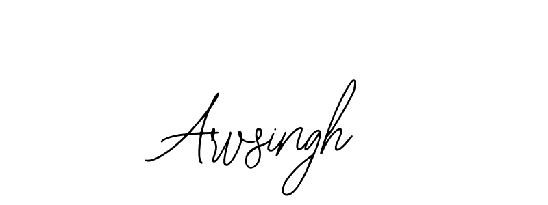 Design your own signature with our free online signature maker. With this signature software, you can create a handwritten (Bearetta-2O07w) signature for name Arvsingh. Arvsingh signature style 12 images and pictures png
