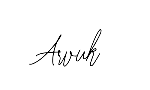 The best way (Bearetta-2O07w) to make a short signature is to pick only two or three words in your name. The name Arvuk include a total of six letters. For converting this name. Arvuk signature style 12 images and pictures png