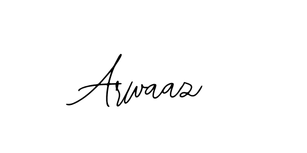 Use a signature maker to create a handwritten signature online. With this signature software, you can design (Bearetta-2O07w) your own signature for name Arwaaz. Arwaaz signature style 12 images and pictures png