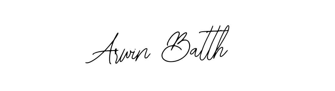 It looks lik you need a new signature style for name Arwin Batth. Design unique handwritten (Bearetta-2O07w) signature with our free signature maker in just a few clicks. Arwin Batth signature style 12 images and pictures png