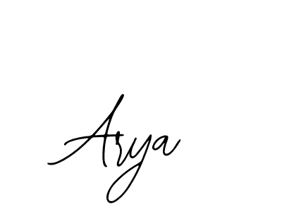 Also we have Arya name is the best signature style. Create professional handwritten signature collection using Bearetta-2O07w autograph style. Arya signature style 12 images and pictures png