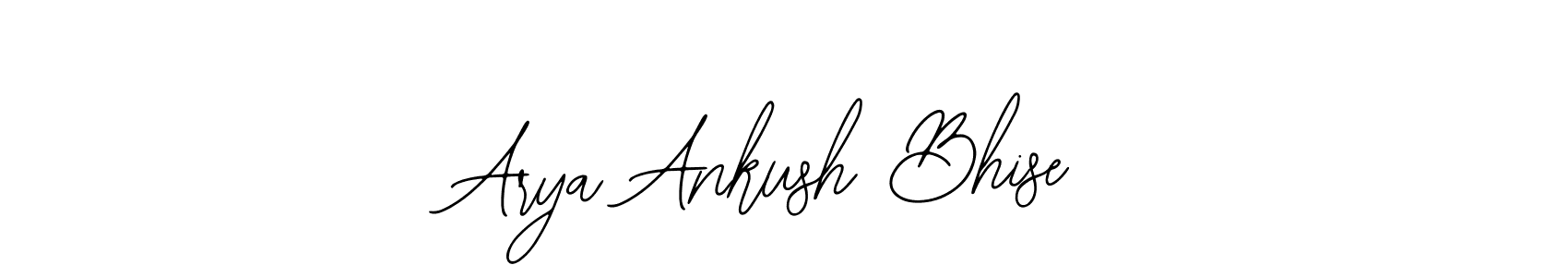 The best way (Bearetta-2O07w) to make a short signature is to pick only two or three words in your name. The name Arya Ankush Bhise include a total of six letters. For converting this name. Arya Ankush Bhise signature style 12 images and pictures png