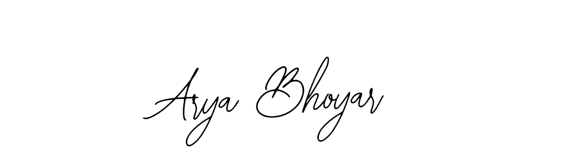 Arya Bhoyar stylish signature style. Best Handwritten Sign (Bearetta-2O07w) for my name. Handwritten Signature Collection Ideas for my name Arya Bhoyar. Arya Bhoyar signature style 12 images and pictures png