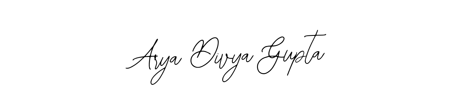 Similarly Bearetta-2O07w is the best handwritten signature design. Signature creator online .You can use it as an online autograph creator for name Arya Divya Gupta. Arya Divya Gupta signature style 12 images and pictures png