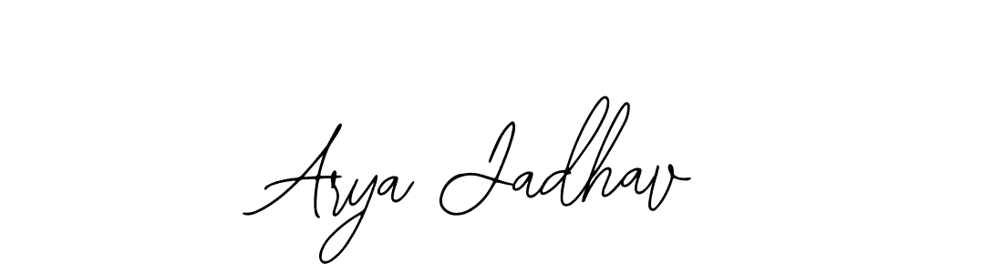 It looks lik you need a new signature style for name Arya Jadhav. Design unique handwritten (Bearetta-2O07w) signature with our free signature maker in just a few clicks. Arya Jadhav signature style 12 images and pictures png