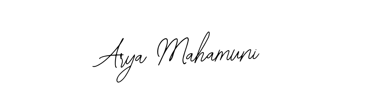 Once you've used our free online signature maker to create your best signature Bearetta-2O07w style, it's time to enjoy all of the benefits that Arya Mahamuni name signing documents. Arya Mahamuni signature style 12 images and pictures png