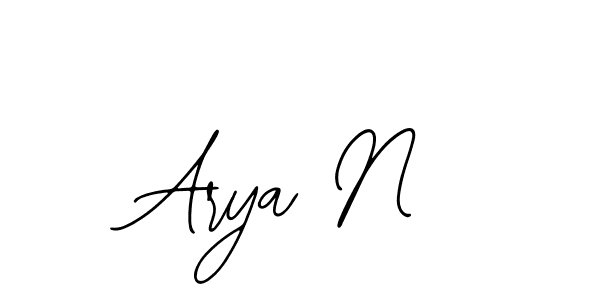 Best and Professional Signature Style for Arya N. Bearetta-2O07w Best Signature Style Collection. Arya N signature style 12 images and pictures png