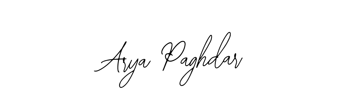 It looks lik you need a new signature style for name Arya Paghdar. Design unique handwritten (Bearetta-2O07w) signature with our free signature maker in just a few clicks. Arya Paghdar signature style 12 images and pictures png