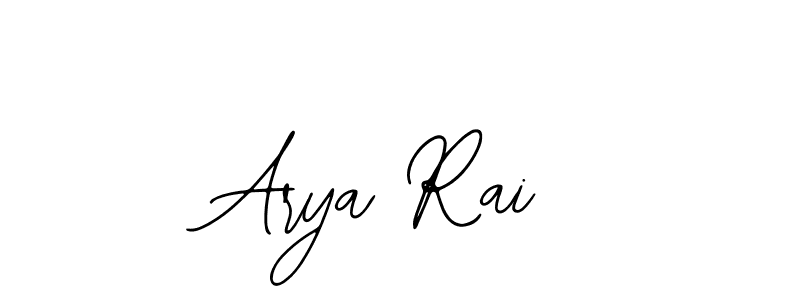 Design your own signature with our free online signature maker. With this signature software, you can create a handwritten (Bearetta-2O07w) signature for name Arya Rai. Arya Rai signature style 12 images and pictures png