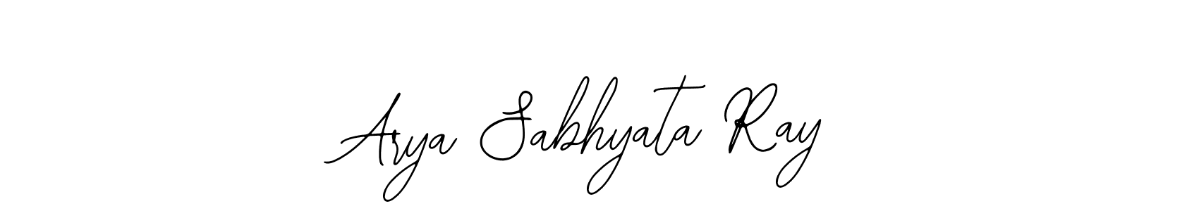 Arya Sabhyata Ray stylish signature style. Best Handwritten Sign (Bearetta-2O07w) for my name. Handwritten Signature Collection Ideas for my name Arya Sabhyata Ray. Arya Sabhyata Ray signature style 12 images and pictures png