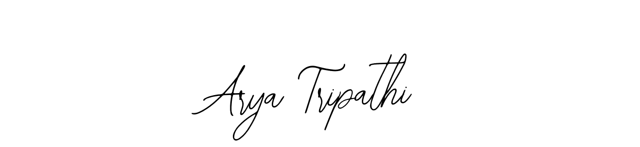 You should practise on your own different ways (Bearetta-2O07w) to write your name (Arya Tripathi) in signature. don't let someone else do it for you. Arya Tripathi signature style 12 images and pictures png
