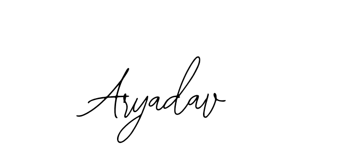 Create a beautiful signature design for name Aryadav. With this signature (Bearetta-2O07w) fonts, you can make a handwritten signature for free. Aryadav signature style 12 images and pictures png