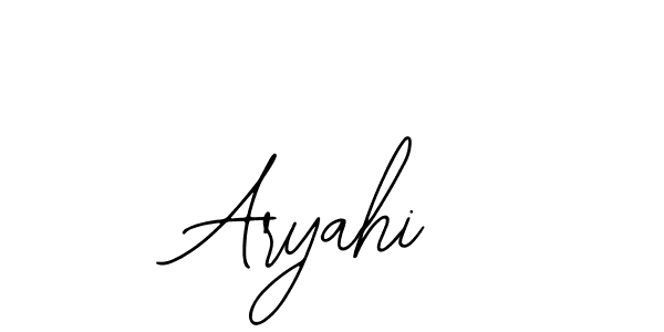 The best way (Bearetta-2O07w) to make a short signature is to pick only two or three words in your name. The name Aryahi include a total of six letters. For converting this name. Aryahi signature style 12 images and pictures png