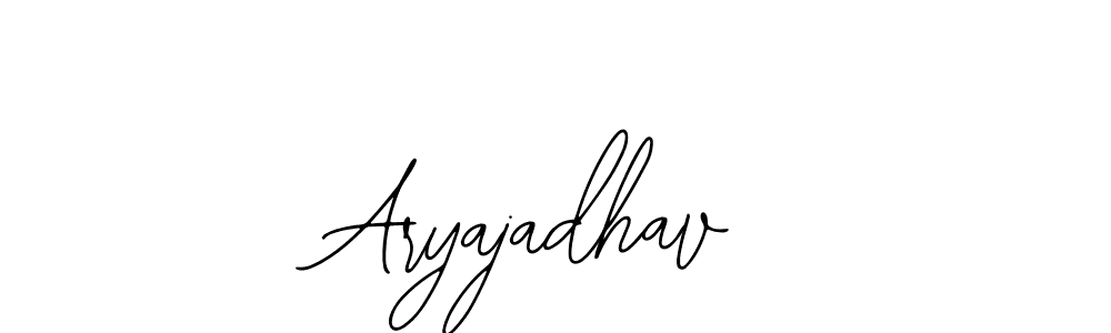 if you are searching for the best signature style for your name Aryajadhav. so please give up your signature search. here we have designed multiple signature styles  using Bearetta-2O07w. Aryajadhav signature style 12 images and pictures png