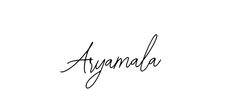 Also we have Aryamala name is the best signature style. Create professional handwritten signature collection using Bearetta-2O07w autograph style. Aryamala signature style 12 images and pictures png