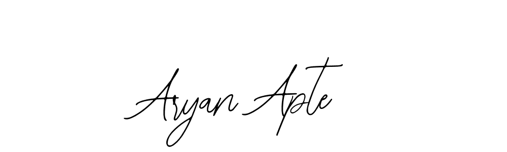 It looks lik you need a new signature style for name Aryan Apte. Design unique handwritten (Bearetta-2O07w) signature with our free signature maker in just a few clicks. Aryan Apte signature style 12 images and pictures png