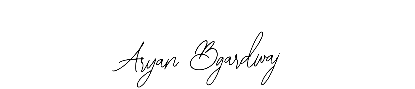 Bearetta-2O07w is a professional signature style that is perfect for those who want to add a touch of class to their signature. It is also a great choice for those who want to make their signature more unique. Get Aryan Bgardwaj name to fancy signature for free. Aryan Bgardwaj signature style 12 images and pictures png