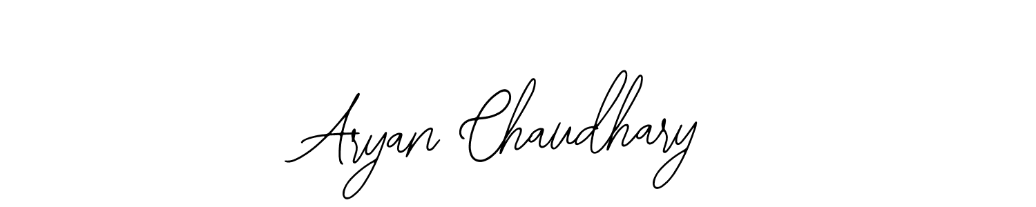 Use a signature maker to create a handwritten signature online. With this signature software, you can design (Bearetta-2O07w) your own signature for name Aryan Chaudhary. Aryan Chaudhary signature style 12 images and pictures png