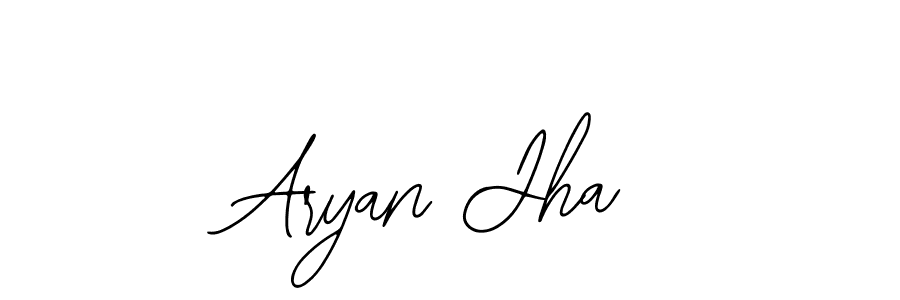You should practise on your own different ways (Bearetta-2O07w) to write your name (Aryan Jha) in signature. don't let someone else do it for you. Aryan Jha signature style 12 images and pictures png