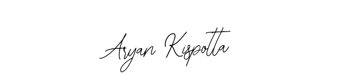 Create a beautiful signature design for name Aryan Kispotta. With this signature (Bearetta-2O07w) fonts, you can make a handwritten signature for free. Aryan Kispotta signature style 12 images and pictures png