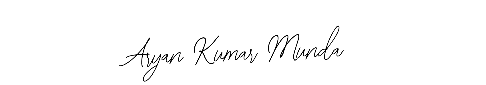 Create a beautiful signature design for name Aryan Kumar Munda. With this signature (Bearetta-2O07w) fonts, you can make a handwritten signature for free. Aryan Kumar Munda signature style 12 images and pictures png